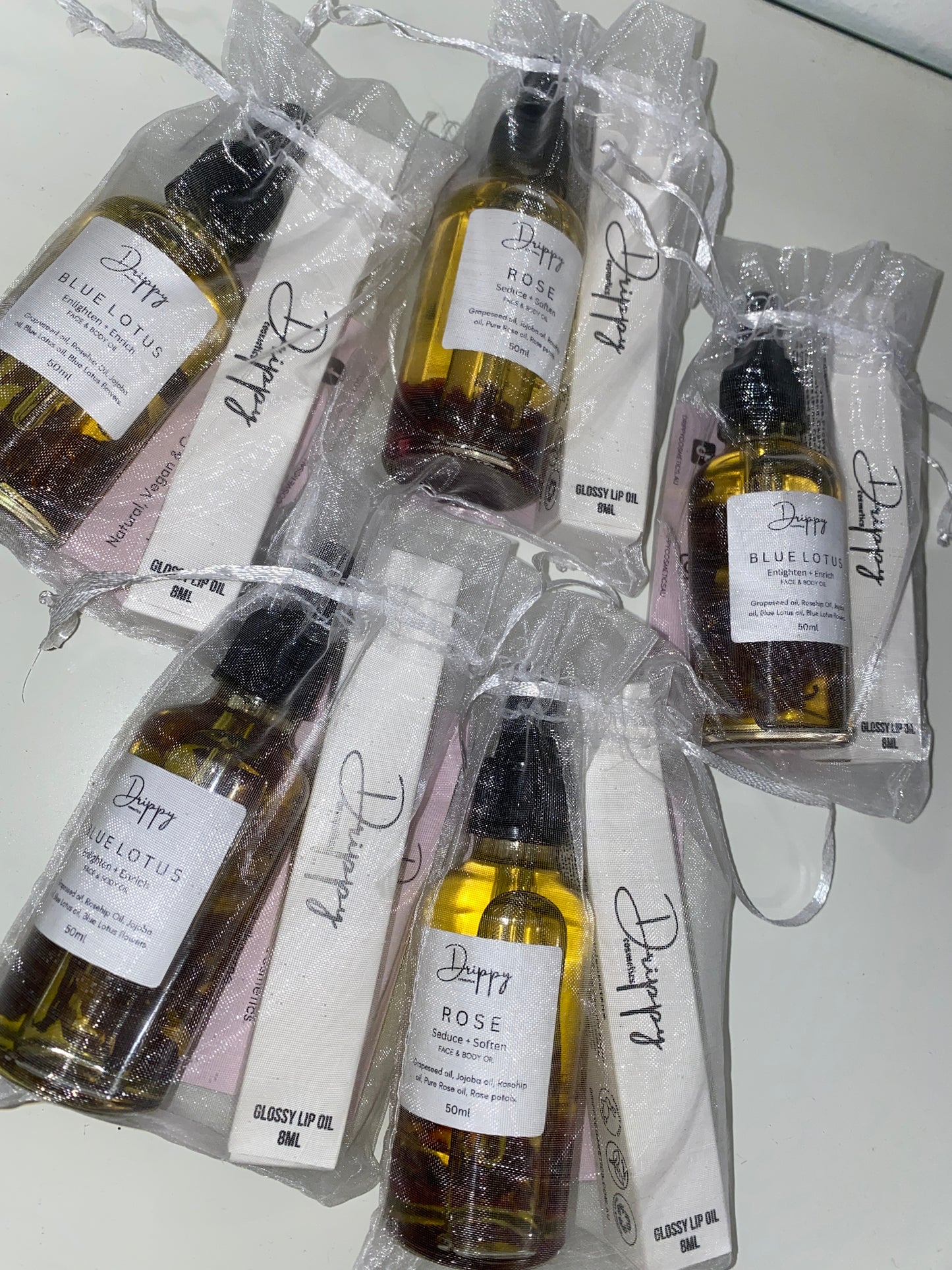 Floral Oil + Glossy Lip Oil Duo