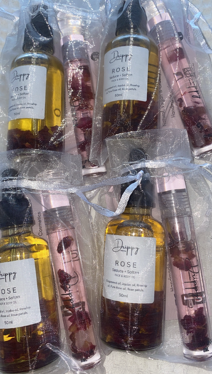 Floral Oil + Glossy Lip Oil Duo