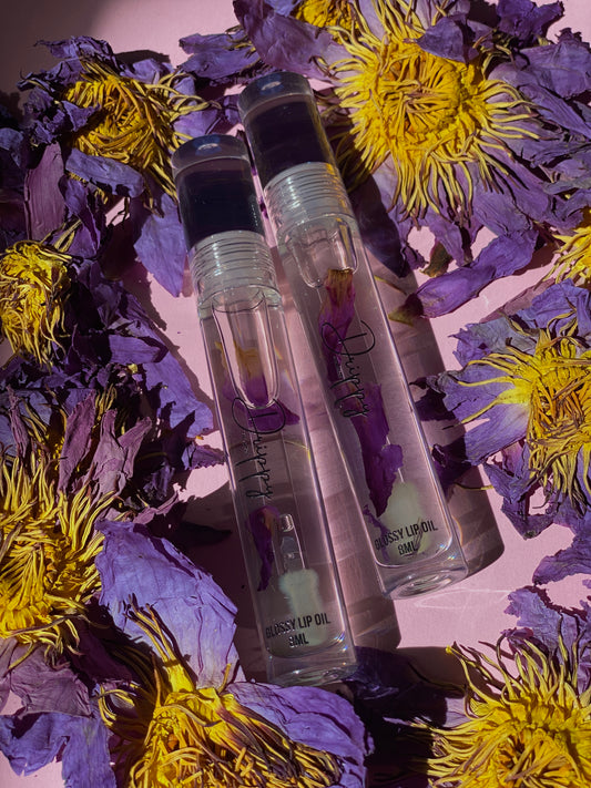 Blue Lotus Glossy Lip Oil